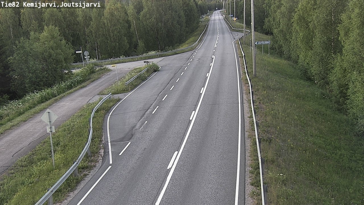 Kelikamerat Kuva Tie 82 Kemijärvi, Joutsijärvi, Kemijärvi, Lappi