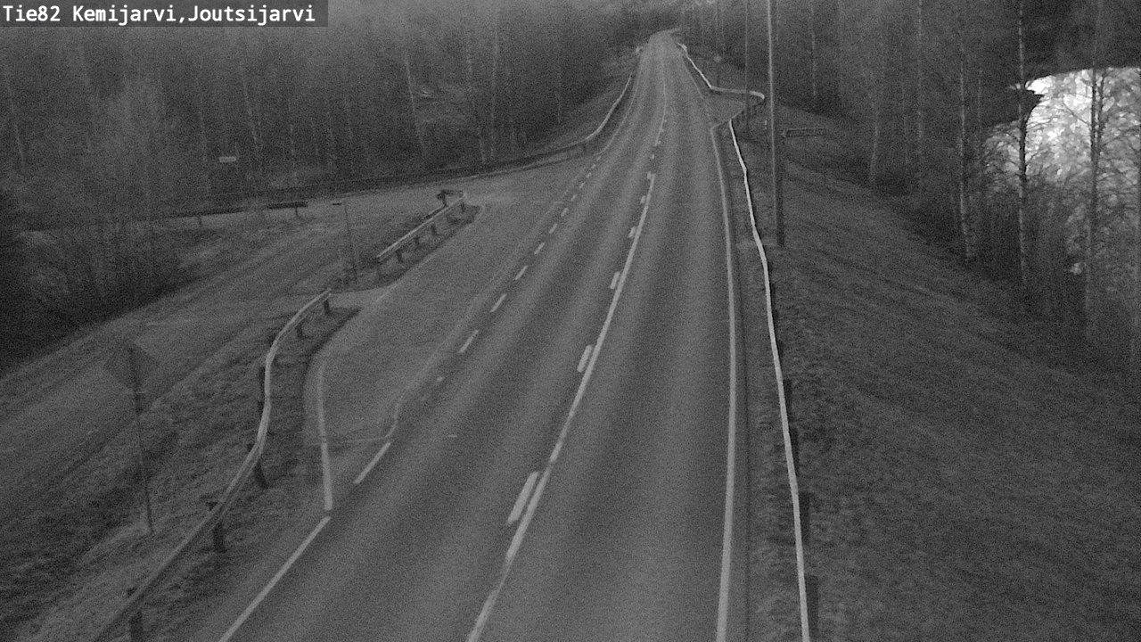 Kelikamerat Kuva Tie 82 Kemijärvi, Joutsijärvi, Kemijärvi, Lappi
