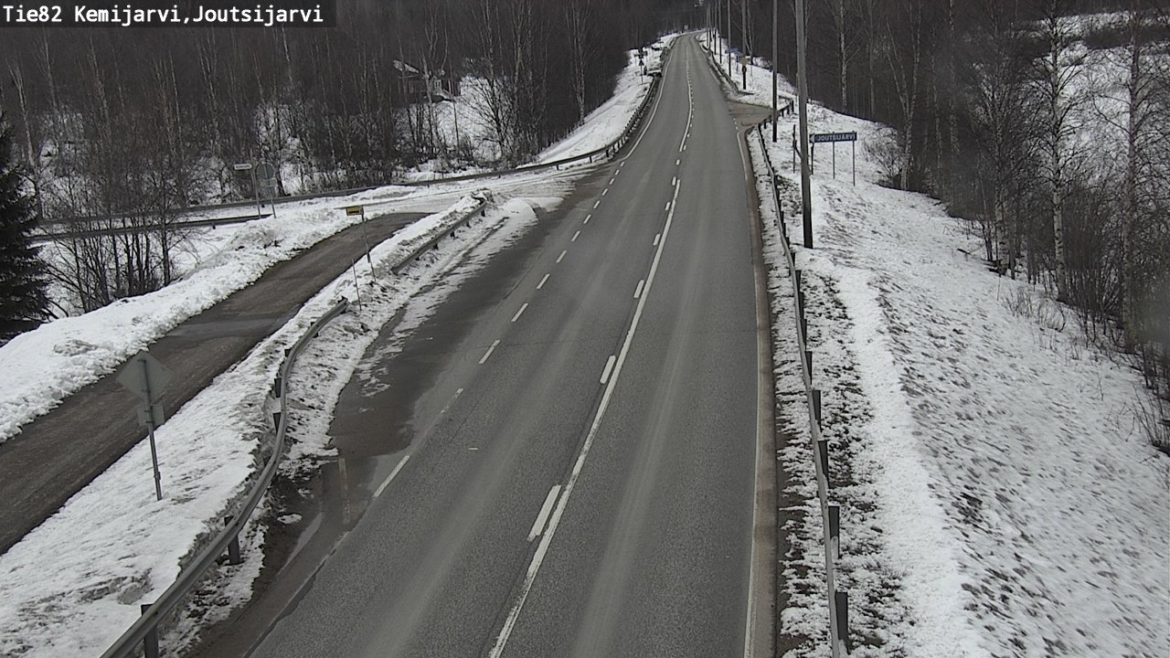 Kelikamerat Kuva Tie 82 Kemijärvi, Joutsijärvi, Kemijärvi, Lappi