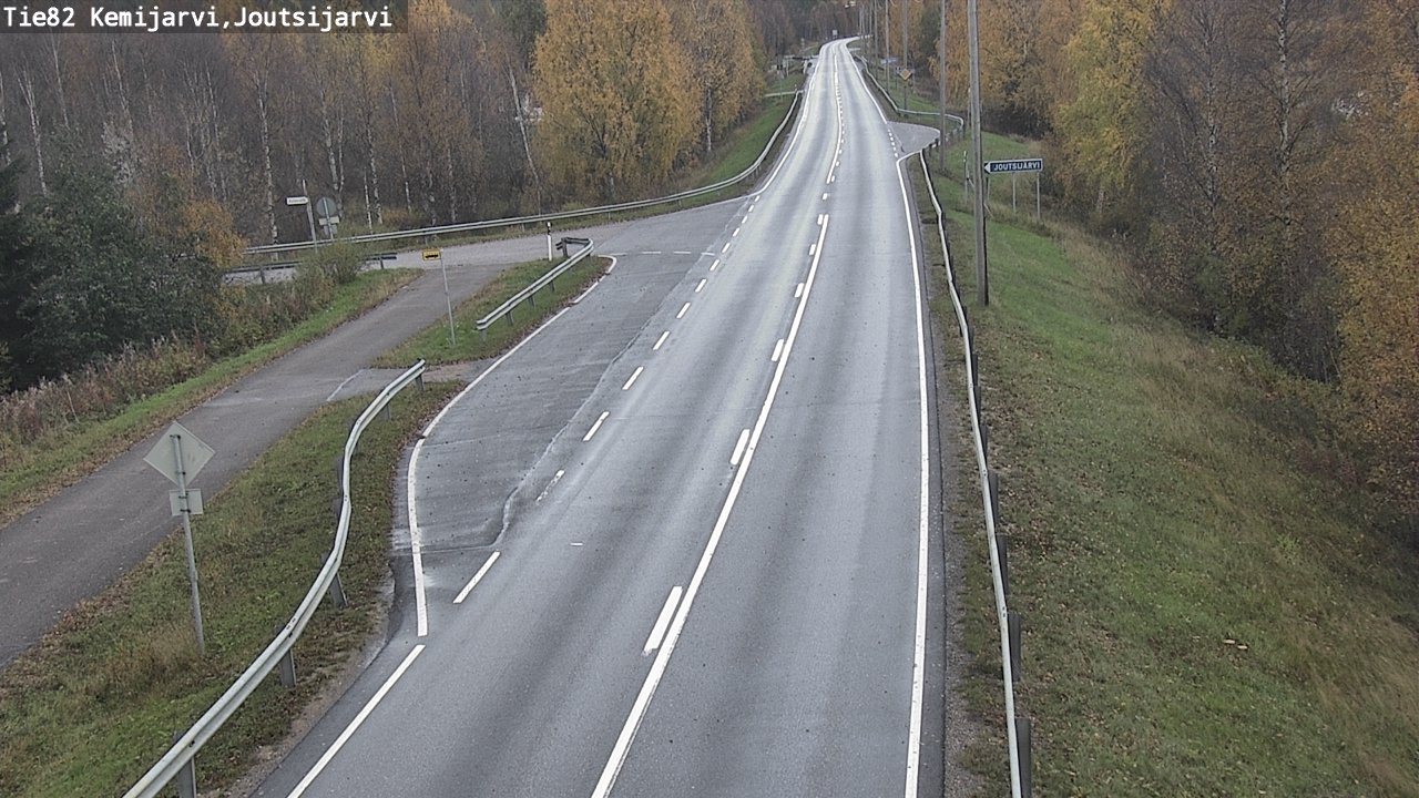 Kelikamerat Kuva Tie 82 Kemijärvi, Joutsijärvi, Kemijärvi, Lappi