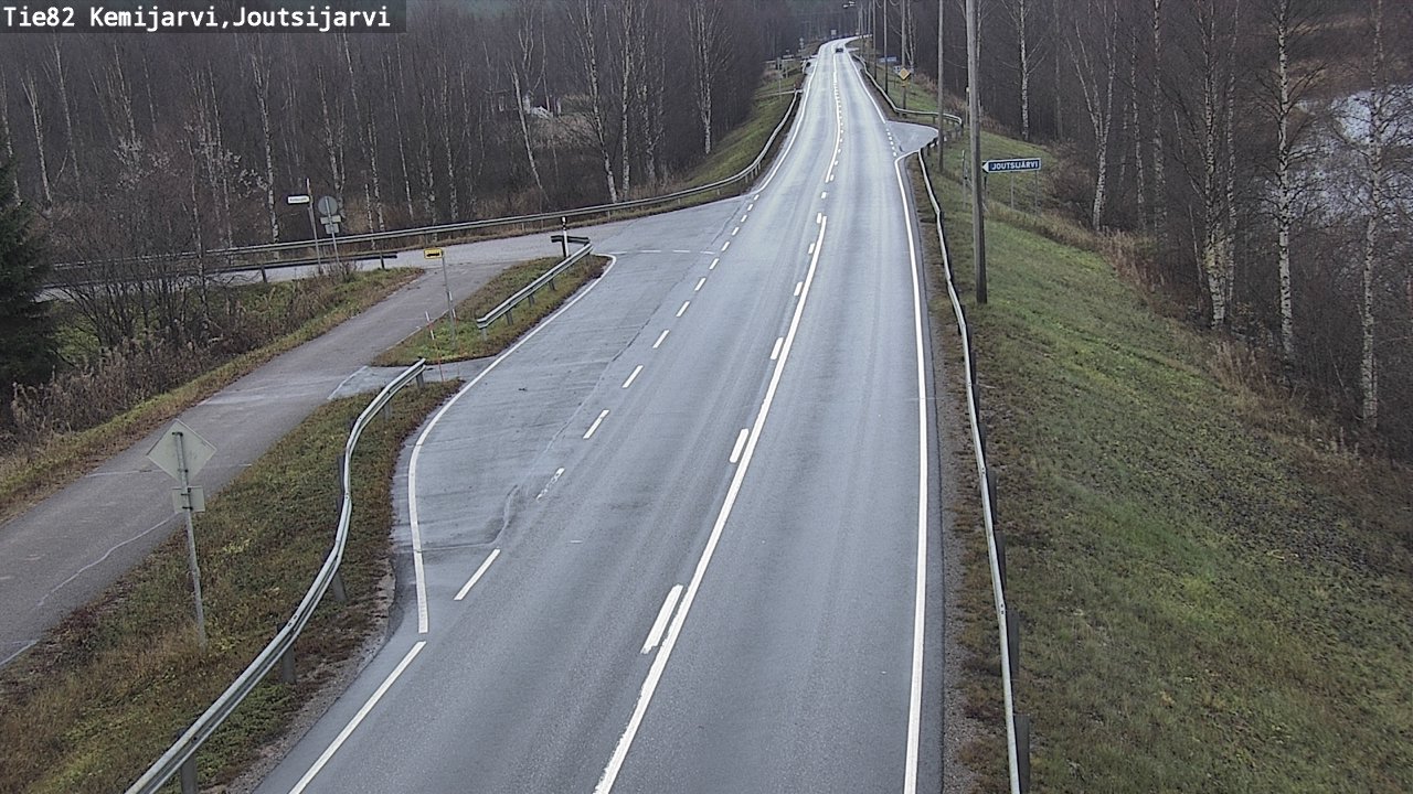 Kelikamerat Kuva Tie 82 Kemijärvi, Joutsijärvi, Kemijärvi, Lappi