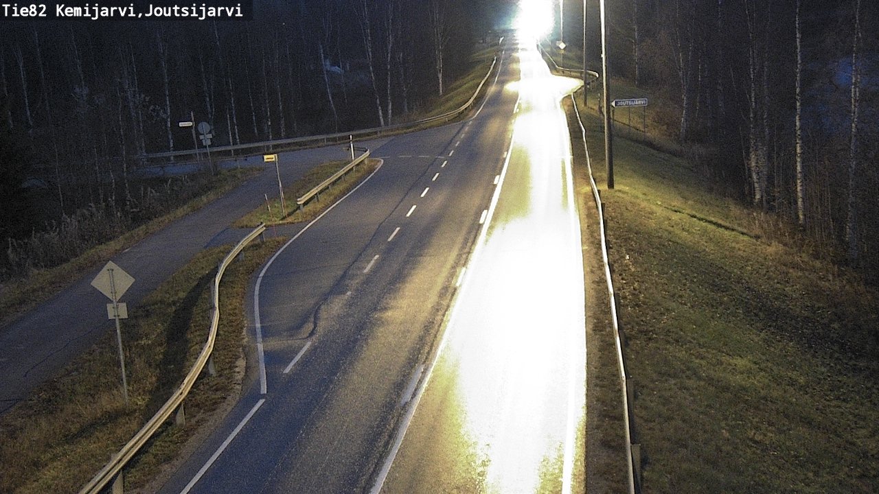 Kelikamerat Kuva Tie 82 Kemijärvi, Joutsijärvi, Kemijärvi, Lappi