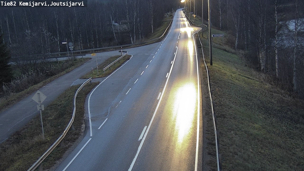 Kelikamerat Kuva Tie 82 Kemijärvi, Joutsijärvi, Kemijärvi, Lappi