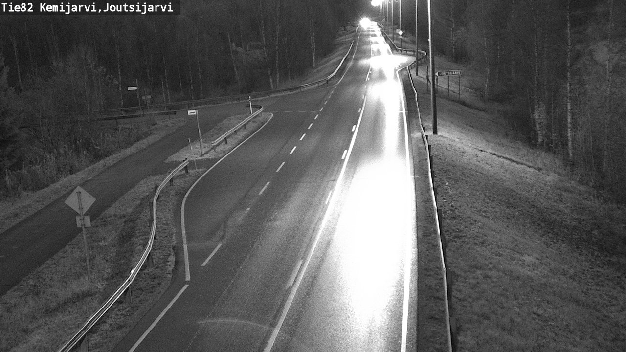 Kelikamerat Kuva Tie 82 Kemijärvi, Joutsijärvi, Kemijärvi, Lappi