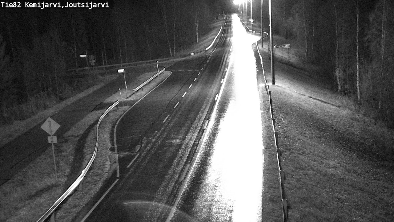 Kelikamerat Kuva Tie 82 Kemijärvi, Joutsijärvi, Kemijärvi, Lappi