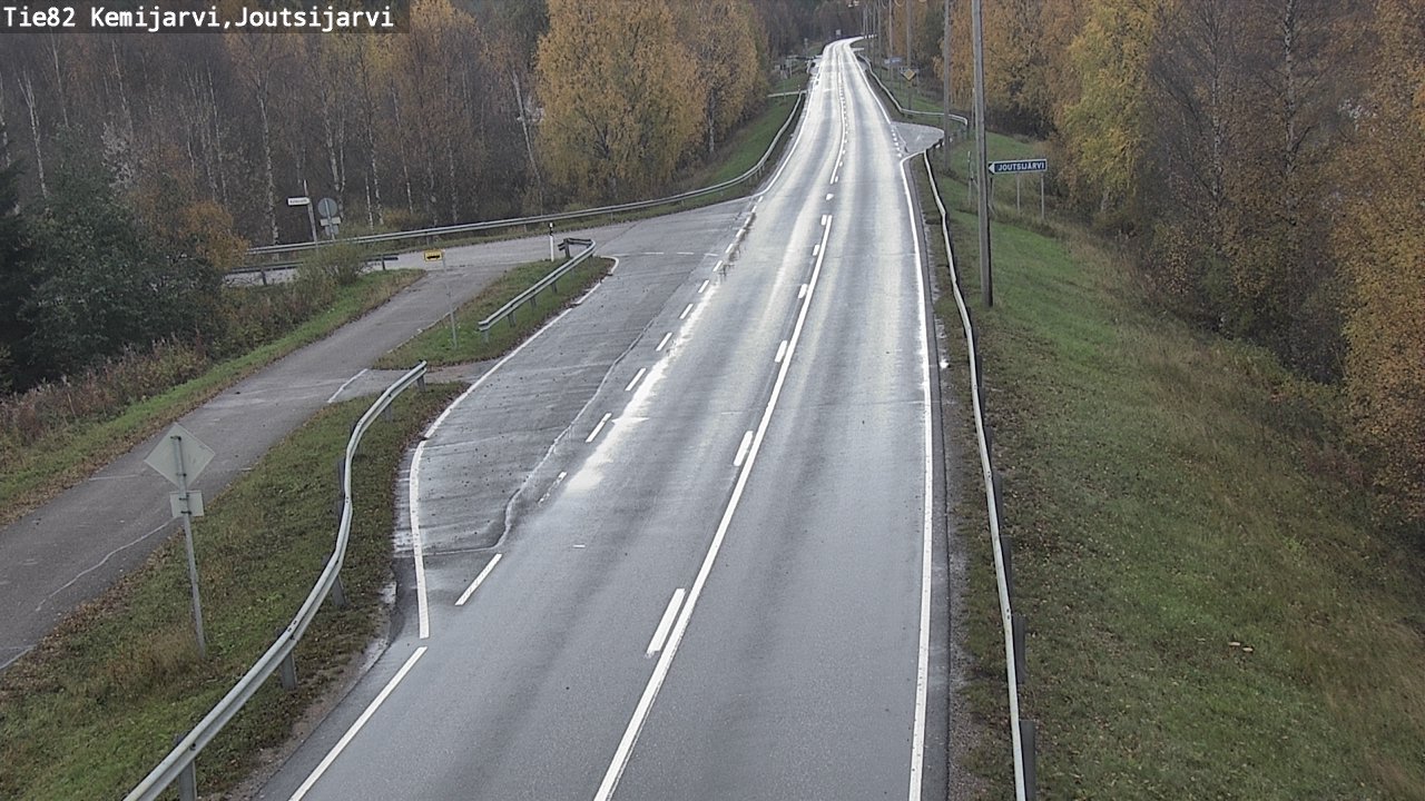 Kelikamerat Kuva Tie 82 Kemijärvi, Joutsijärvi, Kemijärvi, Lappi