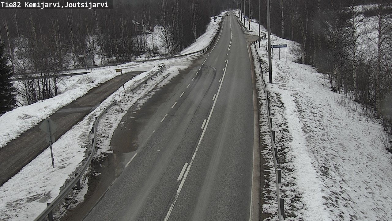 Kelikamerat Kuva Tie 82 Kemijärvi, Joutsijärvi, Kemijärvi, Lappi