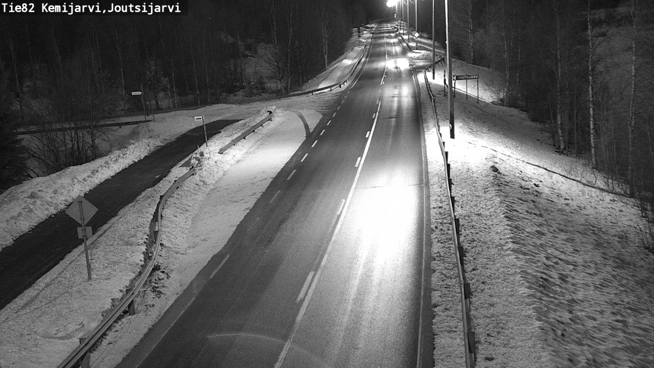 Kelikamerat Kuva Tie 82 Kemijärvi, Joutsijärvi, Kemijärvi, Lappi