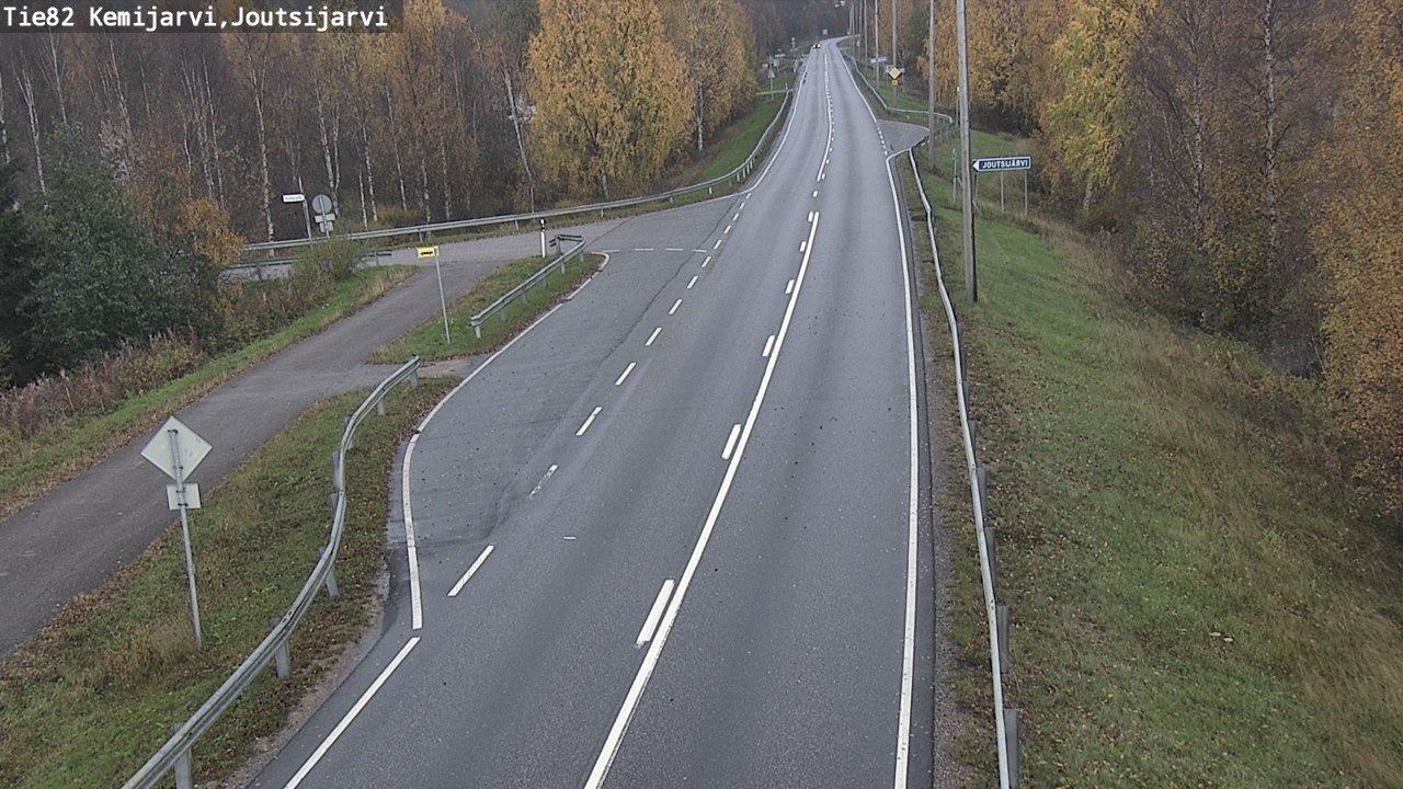 Kelikamerat Kuva Tie 82 Kemijärvi, Joutsijärvi, Kemijärvi, Lappi