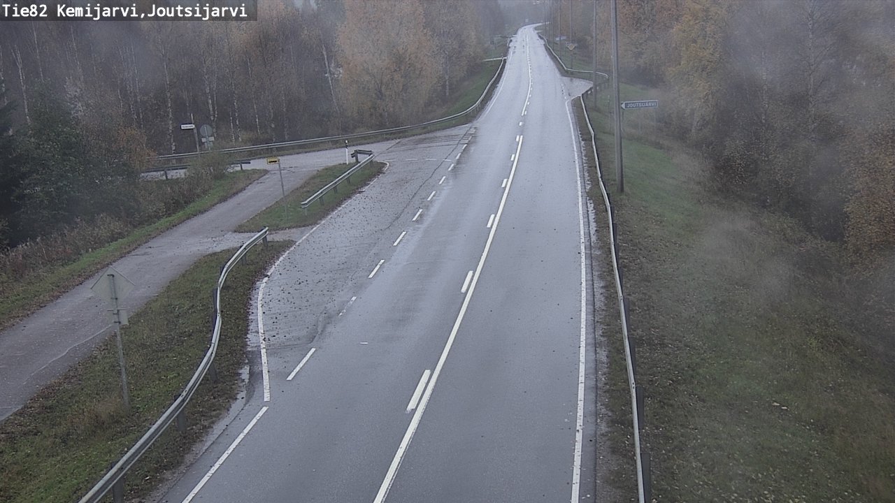 Kelikamerat Kuva Tie 82 Kemijärvi, Joutsijärvi, Kemijärvi, Lappi