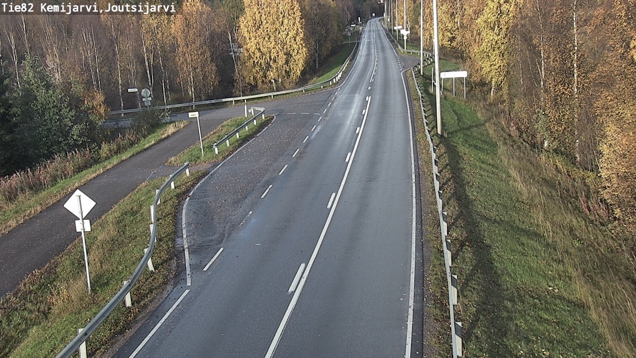 Kelikamerat Kuva Tie 82 Kemijärvi, Joutsijärvi, Kemijärvi, Lappi
