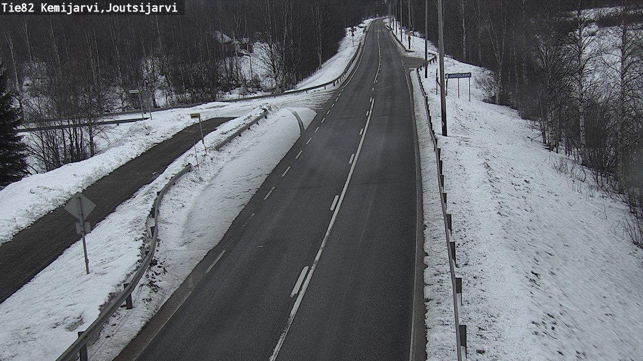 Kelikamerat Kuva Tie 82 Kemijärvi, Joutsijärvi, Kemijärvi, Lappi