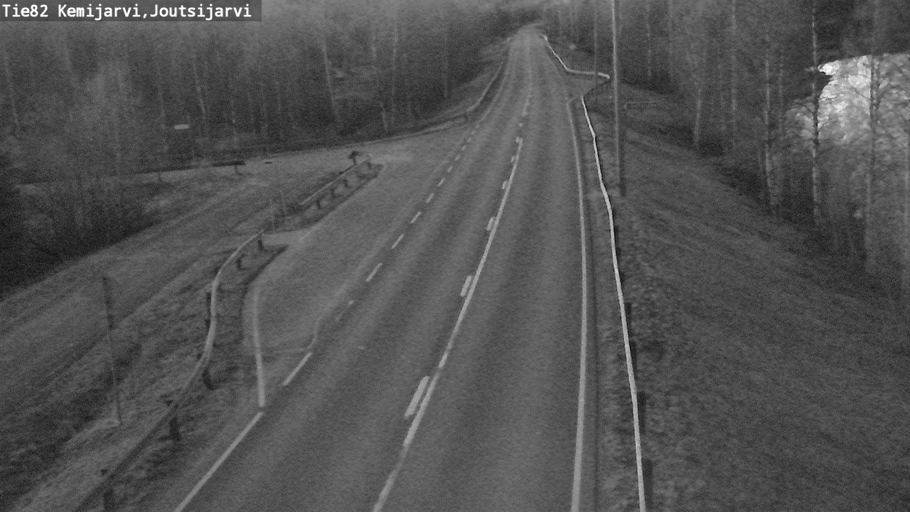 Kelikamerat Kuva Tie 82 Kemijärvi, Joutsijärvi, Kemijärvi, Lappi