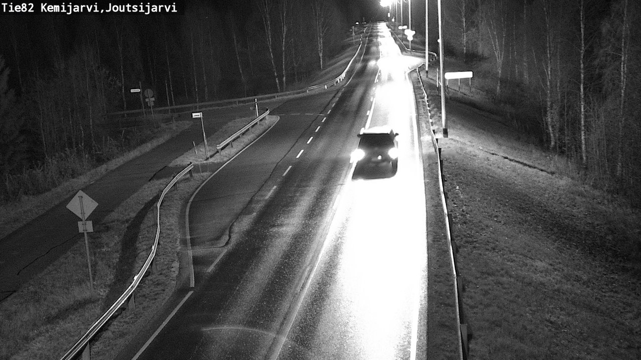 Kelikamerat Kuva Tie 82 Kemijärvi, Joutsijärvi, Kemijärvi, Lappi