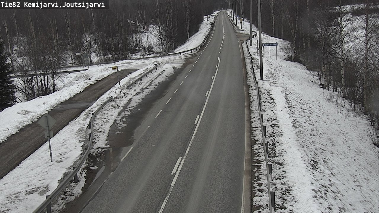 Kelikamerat Kuva Tie 82 Kemijärvi, Joutsijärvi, Kemijärvi, Lappi