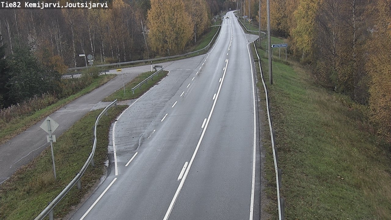 Kelikamerat Kuva Tie 82 Kemijärvi, Joutsijärvi, Kemijärvi, Lappi