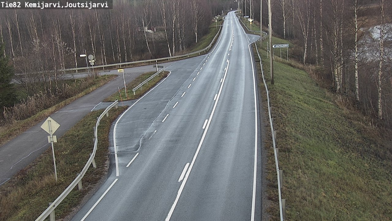 Kelikamerat Kuva Tie 82 Kemijärvi, Joutsijärvi, Kemijärvi, Lappi