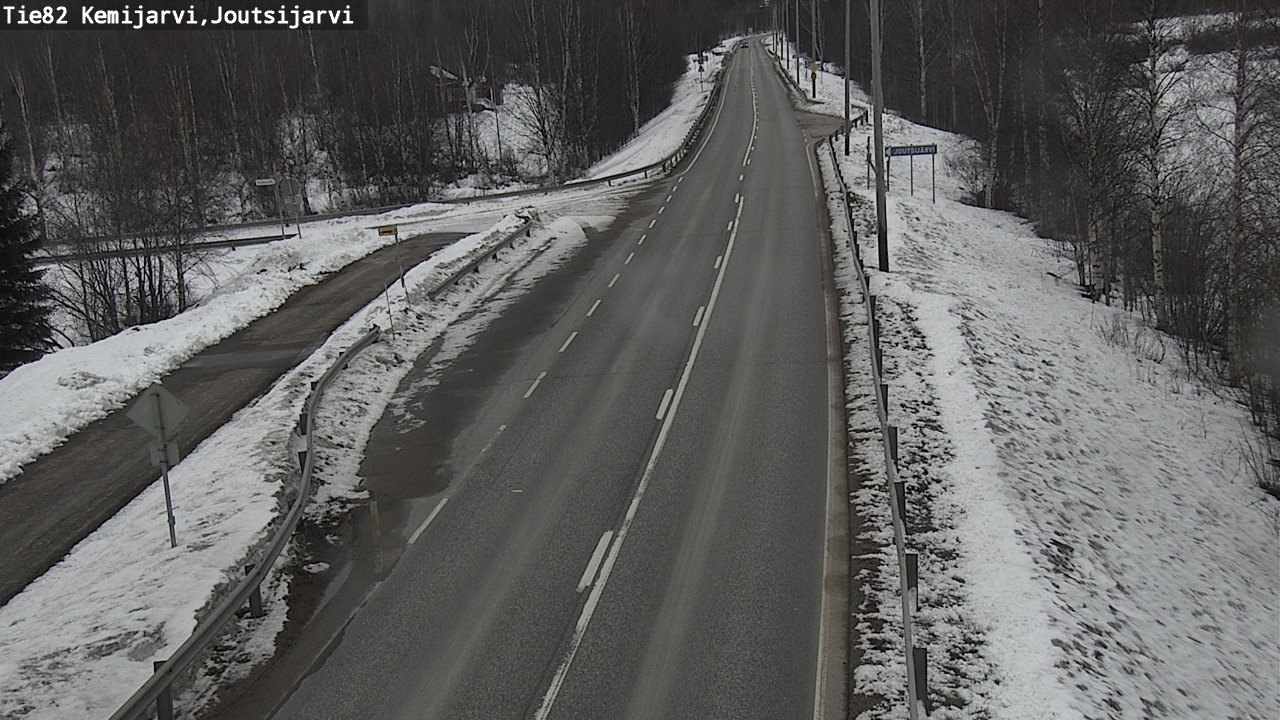 Kelikamerat Kuva Tie 82 Kemijärvi, Joutsijärvi, Kemijärvi, Lappi