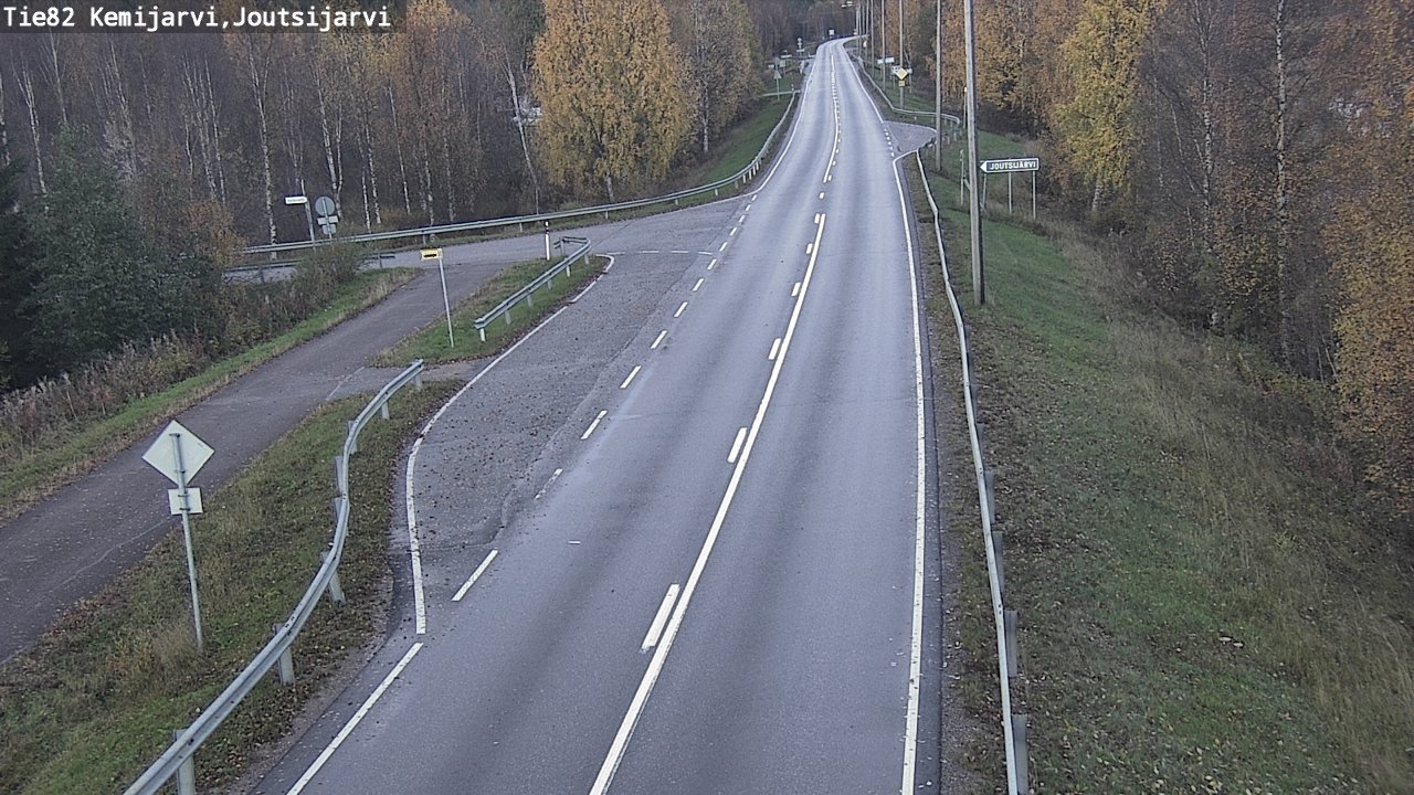Kelikamerat Kuva Tie 82 Kemijärvi, Joutsijärvi, Kemijärvi, Lappi