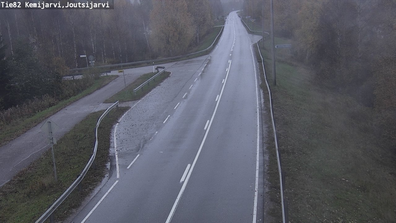 Kelikamerat Kuva Tie 82 Kemijärvi, Joutsijärvi, Kemijärvi, Lappi