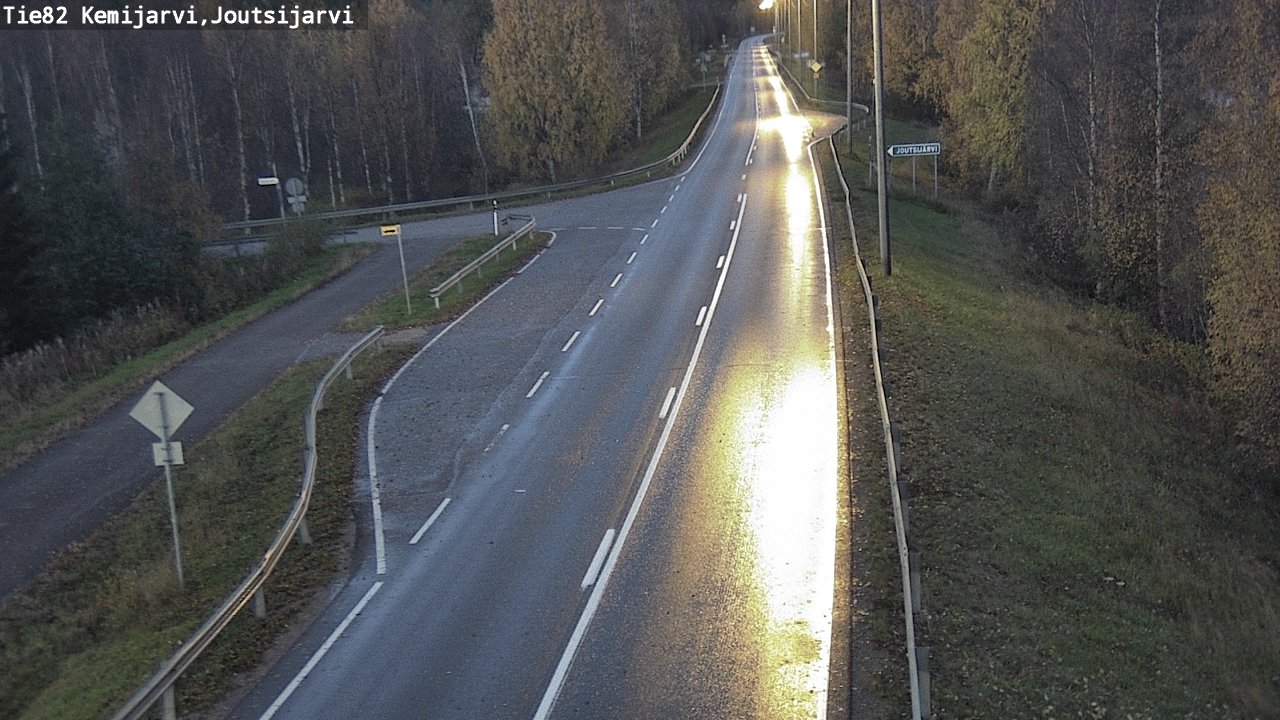 Kelikamerat Kuva Tie 82 Kemijärvi, Joutsijärvi, Kemijärvi, Lappi