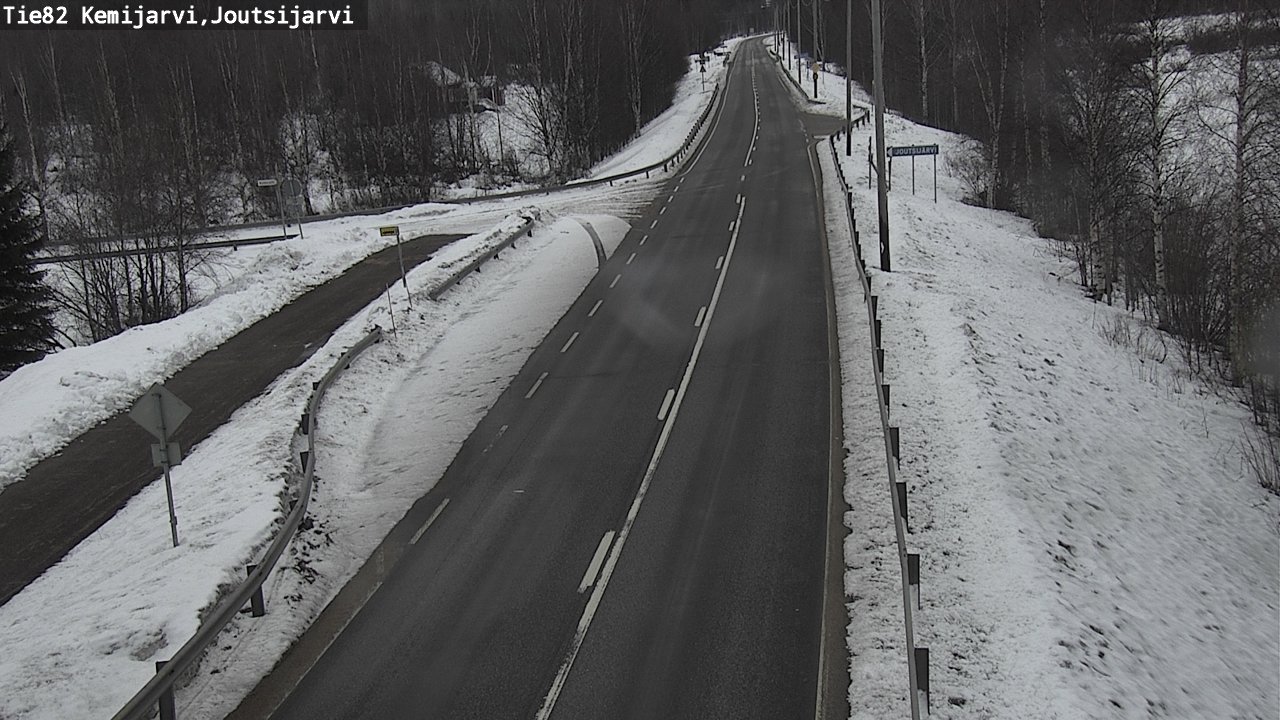 Kelikamerat Kuva Tie 82 Kemijärvi, Joutsijärvi, Kemijärvi, Lappi