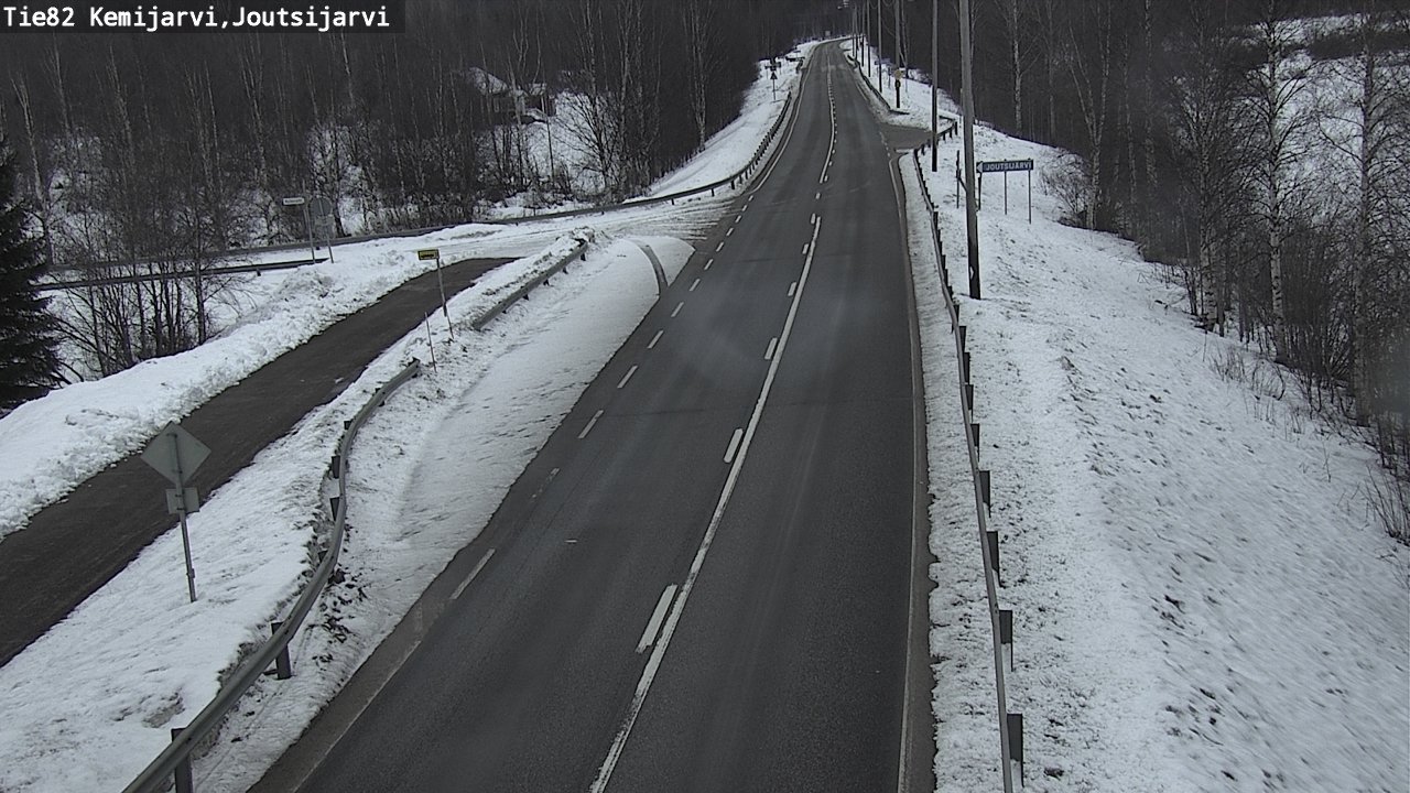Kelikamerat Kuva Tie 82 Kemijärvi, Joutsijärvi, Kemijärvi, Lappi