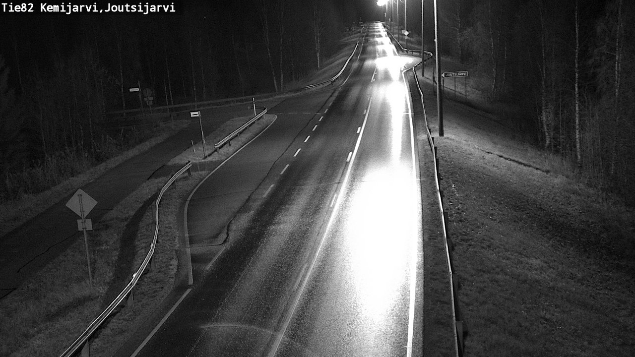 Kelikamerat Kuva Tie 82 Kemijärvi, Joutsijärvi, Kemijärvi, Lappi