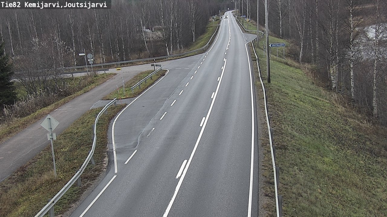 Kelikamerat Kuva Tie 82 Kemijärvi, Joutsijärvi, Kemijärvi, Lappi