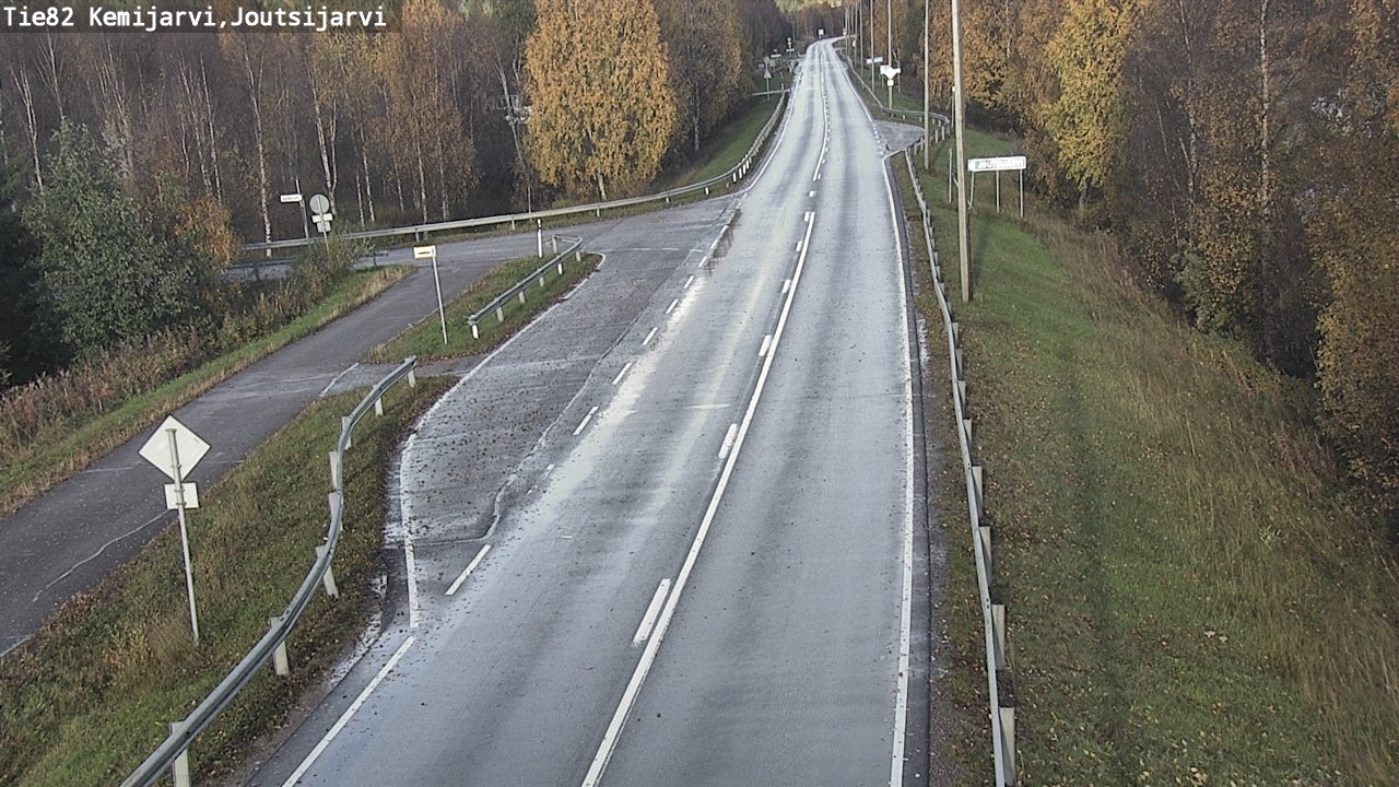 Kelikamerat Kuva Tie 82 Kemijärvi, Joutsijärvi, Kemijärvi, Lappi
