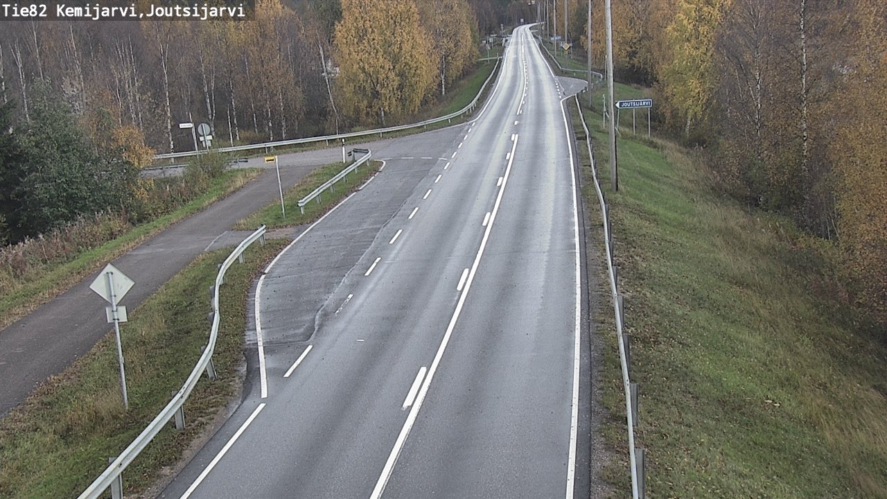 Kelikamerat Kuva Tie 82 Kemijärvi, Joutsijärvi, Kemijärvi, Lappi
