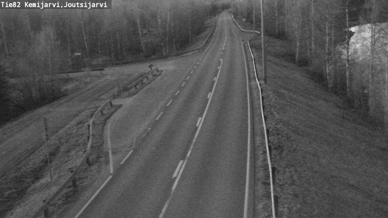 Kelikamerat Kuva Tie 82 Kemijärvi, Joutsijärvi, Kemijärvi, Lappi