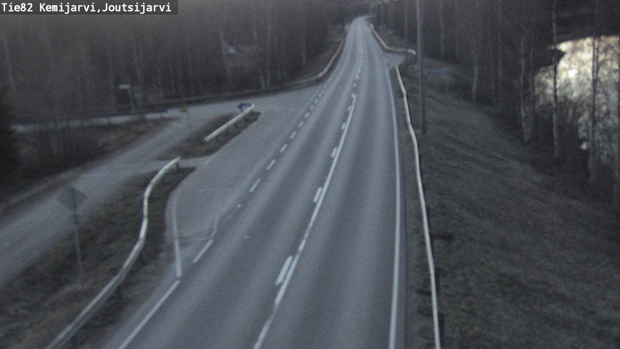 Kelikamerat Kuva Tie 82 Kemijärvi, Joutsijärvi, Kemijärvi, Lappi