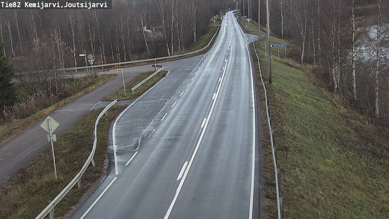 Kelikamerat Kuva Tie 82 Kemijärvi, Joutsijärvi, Kemijärvi, Lappi