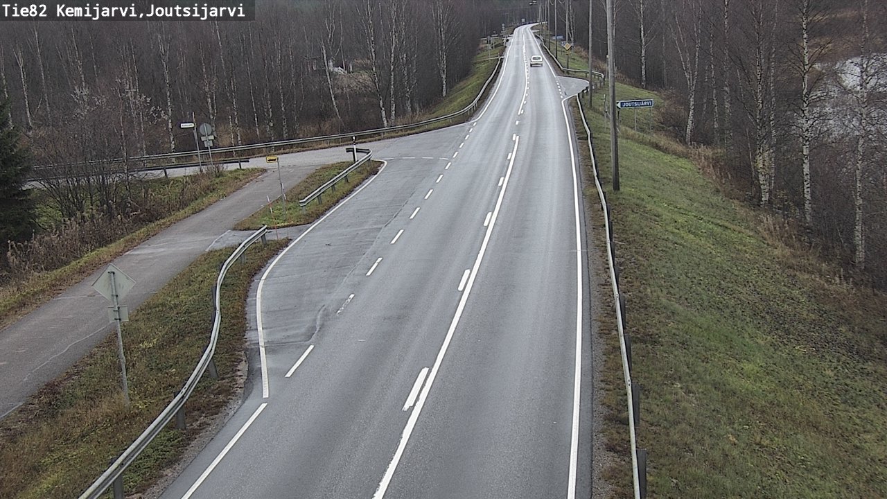 Kelikamerat Kuva Tie 82 Kemijärvi, Joutsijärvi, Kemijärvi, Lappi