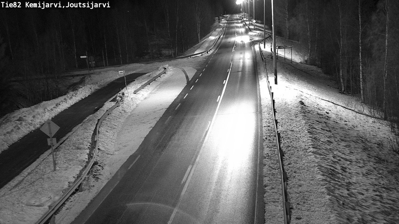 Kelikamerat Kuva Tie 82 Kemijärvi, Joutsijärvi, Kemijärvi, Lappi