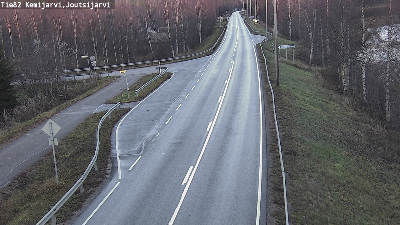 Kelikamerat Kuva Tie 82 Kemijärvi, Joutsijärvi, Kemijärvi, Lappi