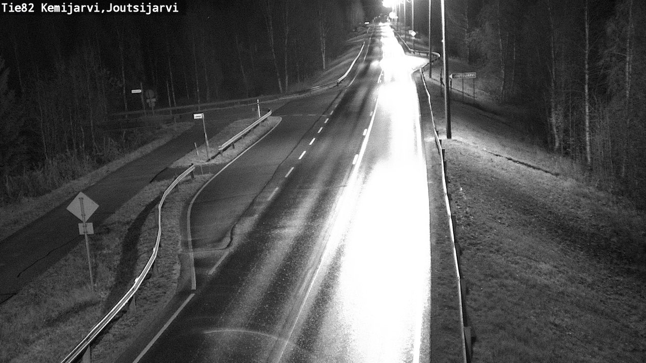 Kelikamerat Kuva Tie 82 Kemijärvi, Joutsijärvi, Kemijärvi, Lappi