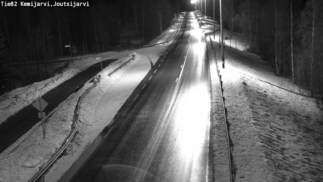 Kelikamerat Kuva Tie 82 Kemijärvi, Joutsijärvi, Kemijärvi, Lappi