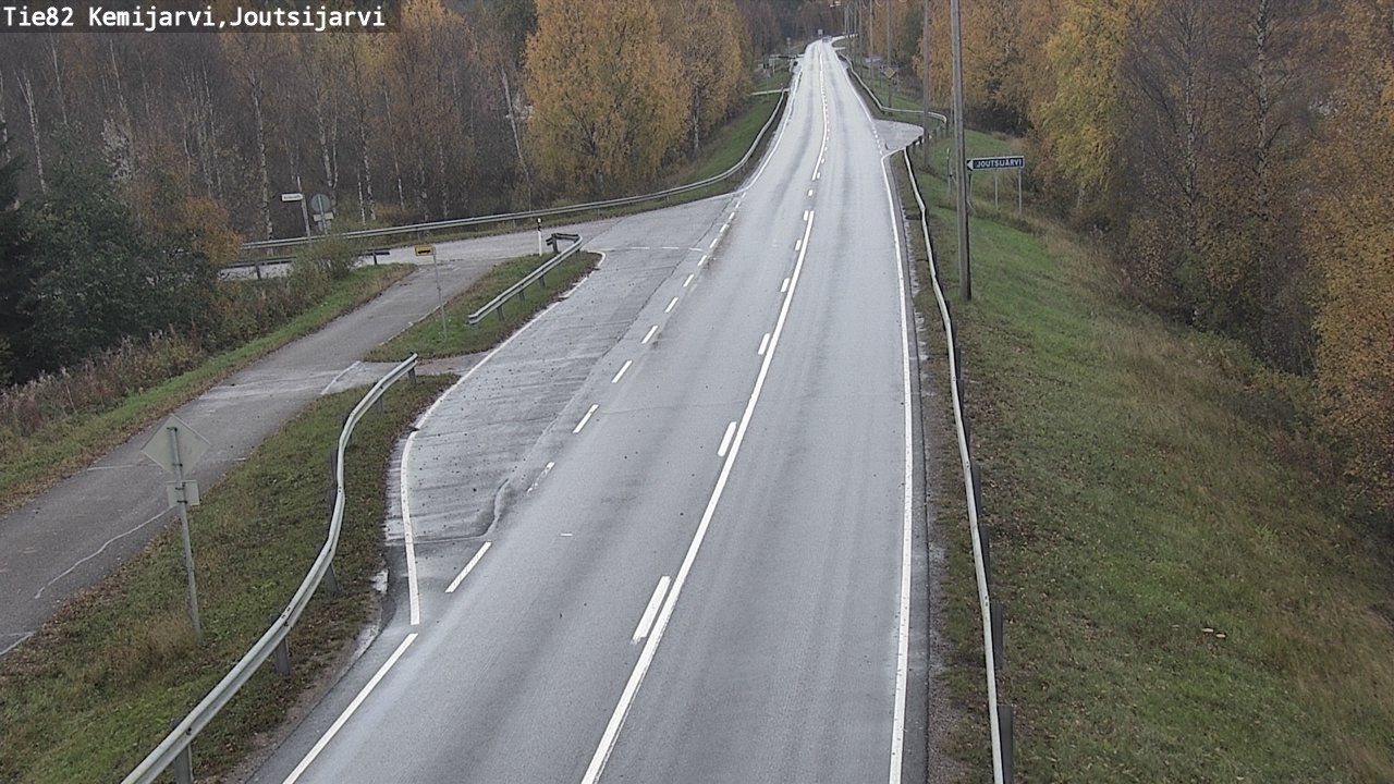 Kelikamerat Kuva Tie 82 Kemijärvi, Joutsijärvi, Kemijärvi, Lappi
