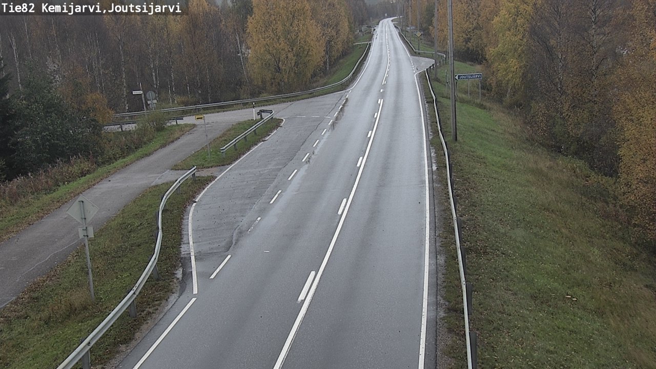 Kelikamerat Kuva Tie 82 Kemijärvi, Joutsijärvi, Kemijärvi, Lappi