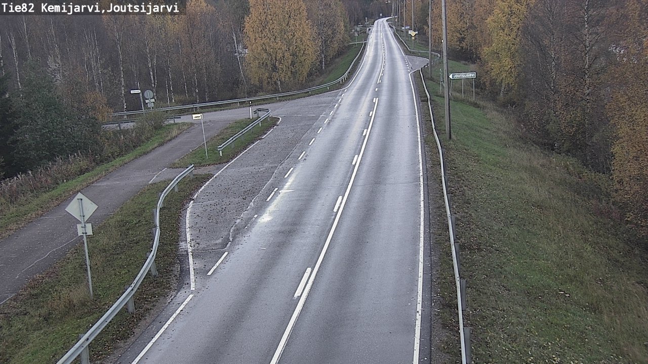 Kelikamerat Kuva Tie 82 Kemijärvi, Joutsijärvi, Kemijärvi, Lappi