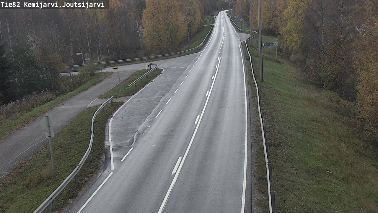 Kelikamerat Kuva Tie 82 Kemijärvi, Joutsijärvi, Kemijärvi, Lappi