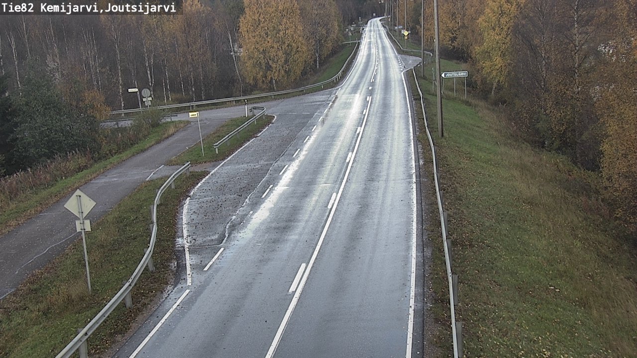Kelikamerat Kuva Tie 82 Kemijärvi, Joutsijärvi, Kemijärvi, Lappi