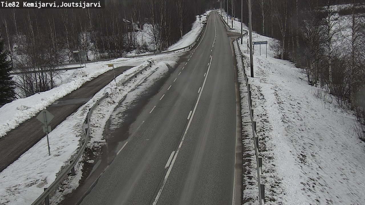 Kelikamerat Kuva Tie 82 Kemijärvi, Joutsijärvi, Kemijärvi, Lappi