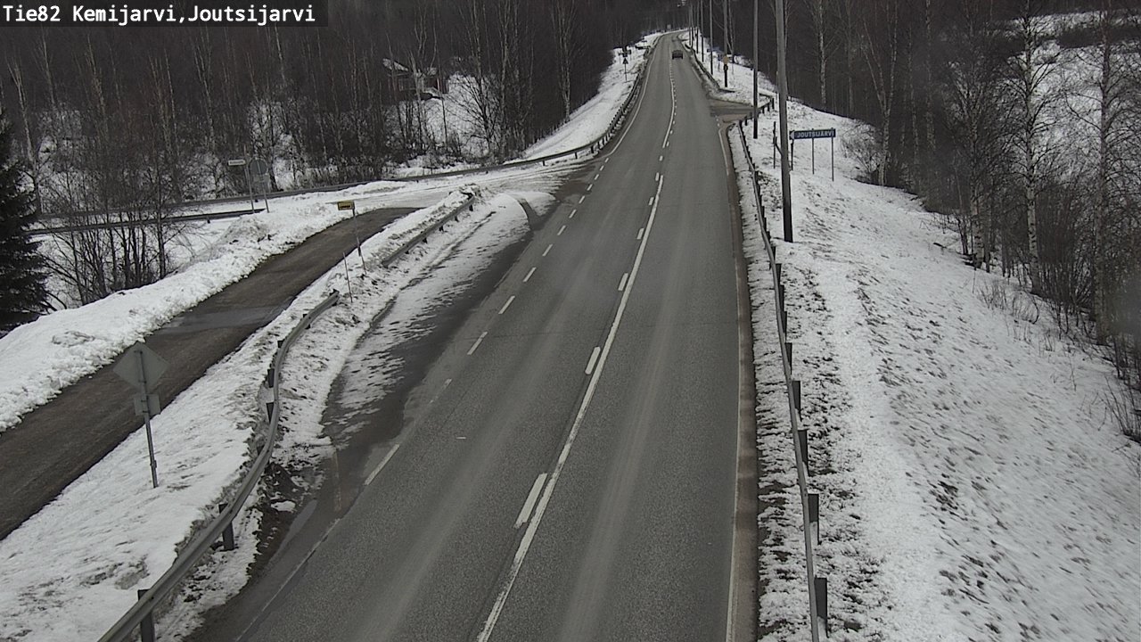 Kelikamerat Kuva Tie 82 Kemijärvi, Joutsijärvi, Kemijärvi, Lappi