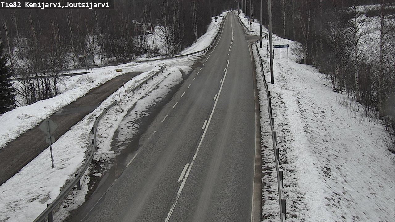 Kelikamerat Kuva Tie 82 Kemijärvi, Joutsijärvi, Kemijärvi, Lappi