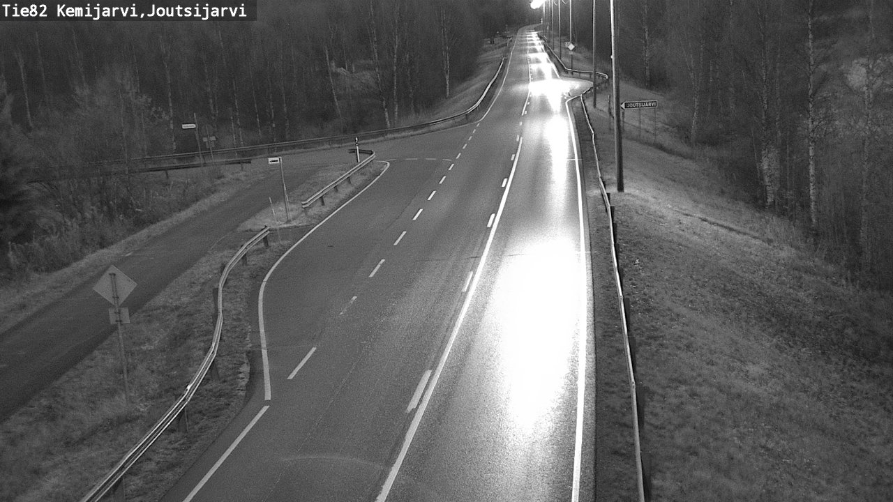 Kelikamerat Kuva Tie 82 Kemijärvi, Joutsijärvi, Kemijärvi, Lappi