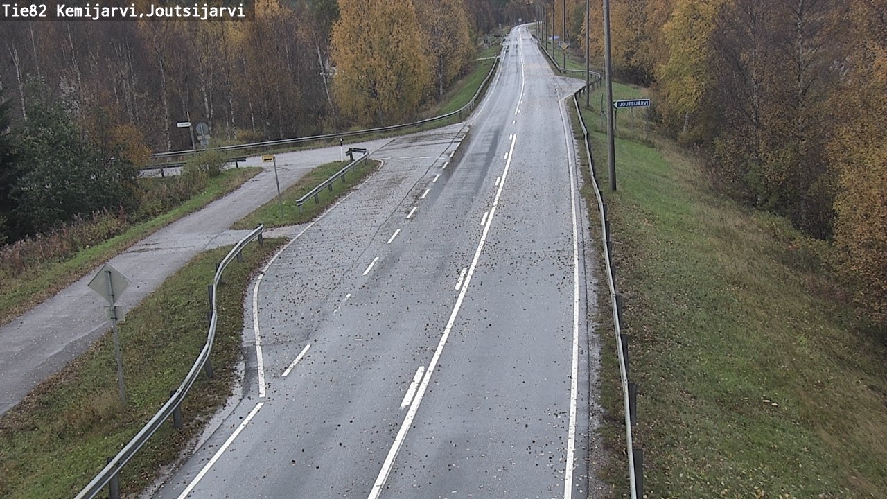 Kelikamerat Kuva Tie 82 Kemijärvi, Joutsijärvi, Kemijärvi, Lappi