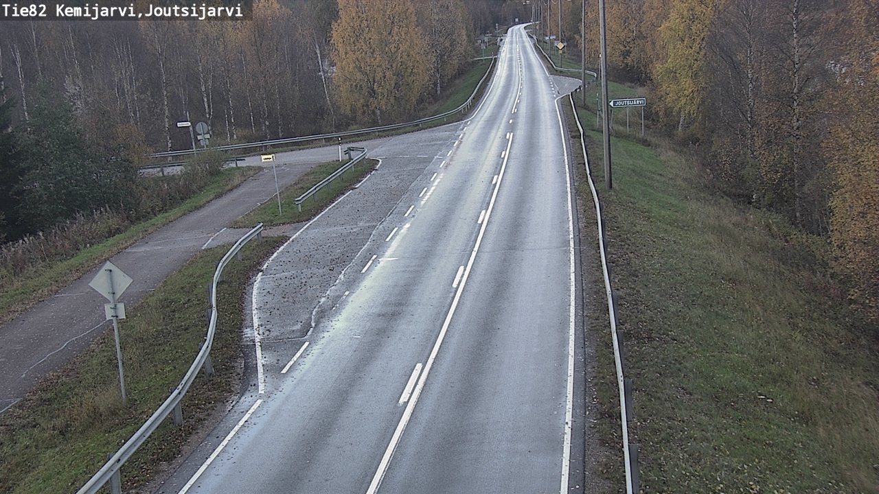 Kelikamerat Kuva Tie 82 Kemijärvi, Joutsijärvi, Kemijärvi, Lappi